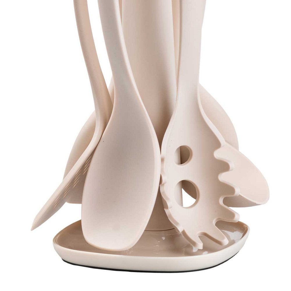 Набір кухонного приладдя на підставці 6 шт бежевий HP27473K Коломия - фото 4