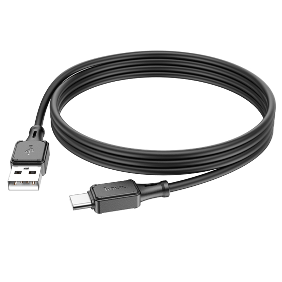 Кабель HOCO X101 Assistant silicone charging data cable Type-C Black Одесса