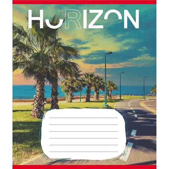 Зошит загальний "Горизонт" 096-640014L-1 в лінію, 96 аркушів Вінниця