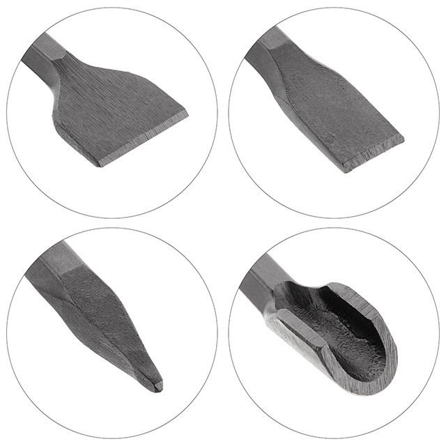 Набір зубил для перфоратора 4 шт., SDS-Plus INTERTOOL SD-0410 Киев - изображение 3