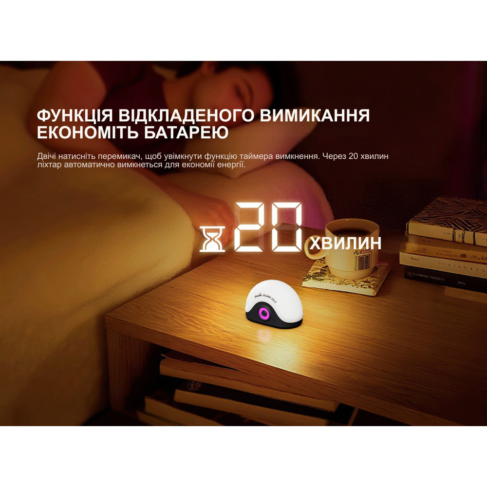 Ліхтар кемпінговий Fenix CL20R V.2.0, зелений Київ - фото 8