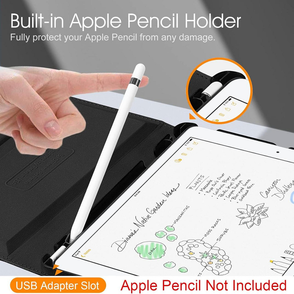 Захисний чохол-книжка Fintie для iPad 10.2 (2019/20/21) Дніпро - фото 5