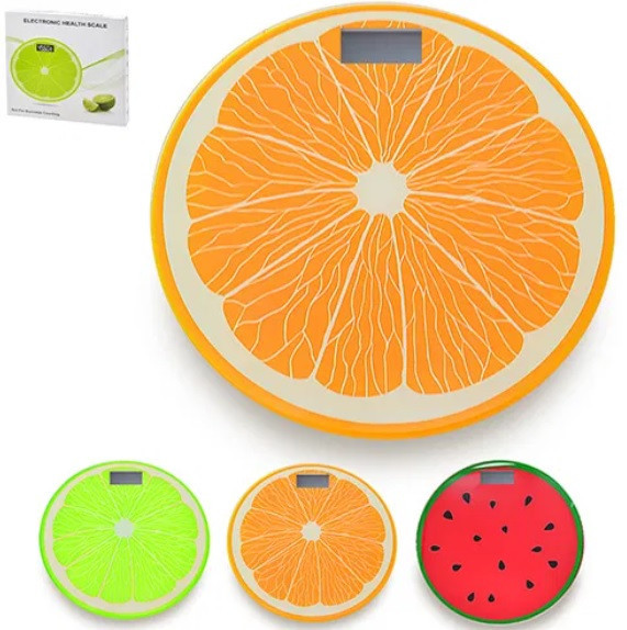 Весы напольные 2003A фрукты, 180кг (50г), температура Днепр - изображение 1