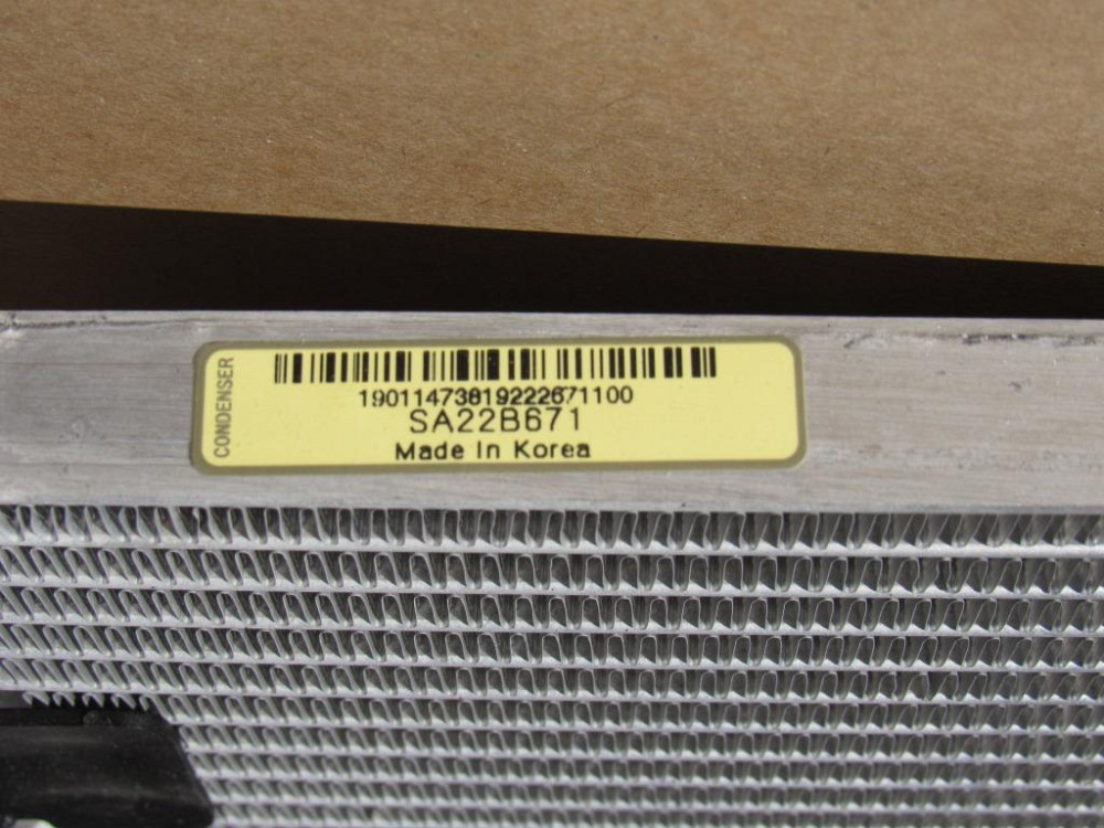 Радіатор кондиціонера Nissan Primastar 2.0 2.5 dci 2010-2014 Ковель - фото 1