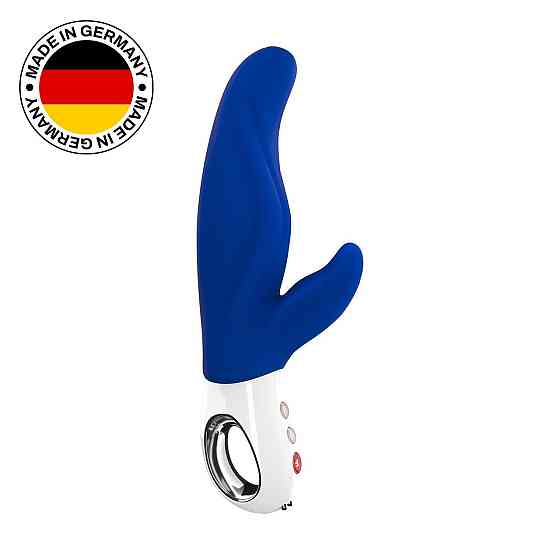 Вибратор-кролик для точки А Fun Factory LADY BI ultramarine, 2 мотора, 12 режимов Sex Aura Киев