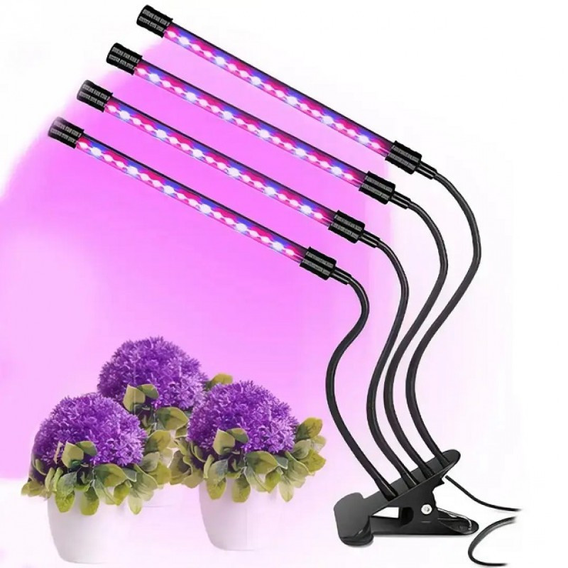 Гибкая Фитолампа светодиодная Plant Grow Light 4  для выращивания комнатных растений, рассады Одесса - изображение 7