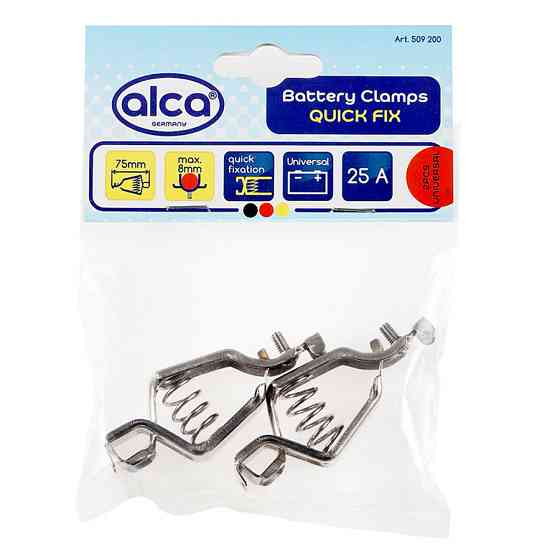 Клеми для акумуляторних батарей (АКБ) 25A "Quick Fix" 2шт Alca, 509200 Київ