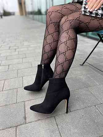 Без бренда Черевики жіночі SEE SEVEN 79 чорні (весна-осінь, замша натуральна) (5773) 35 Коломия