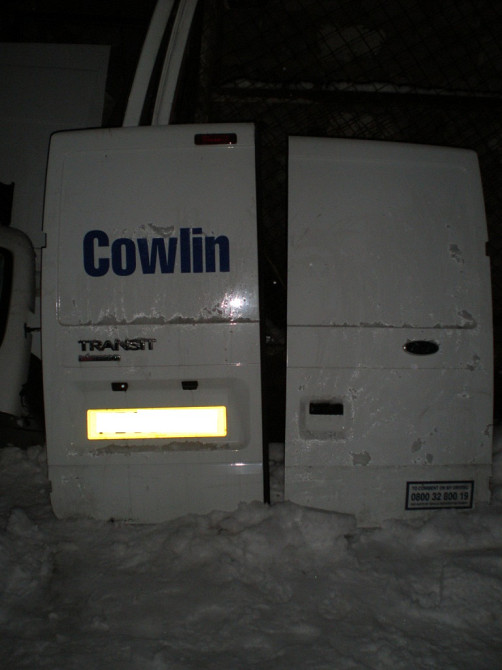 Двері задні Ford Transit 2000-2014 (низька база) Ковель - изображение 1