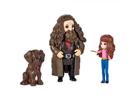 Набор игровой WIZARDING WORLD Мир волшебников (Гермиона, Хагрид, Грохх) SM22005/7640 ТМ SPIN MASTER Киев