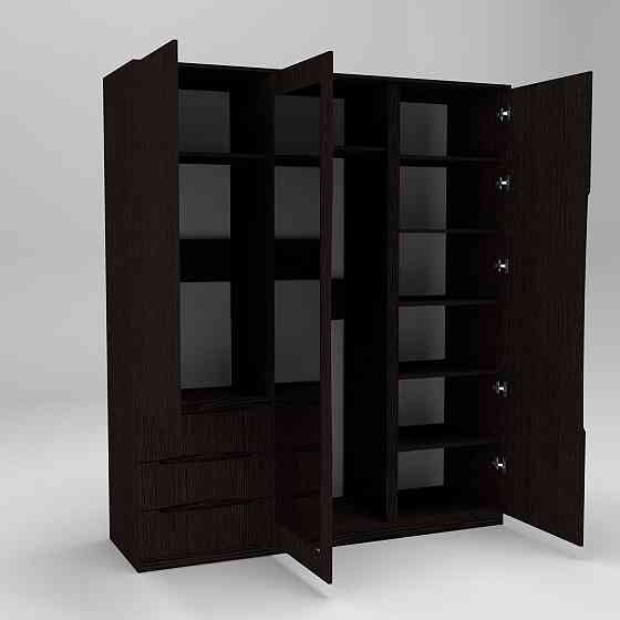 Шкаф Дельта 2, Венге Магия, 1800х550х2100 Львов