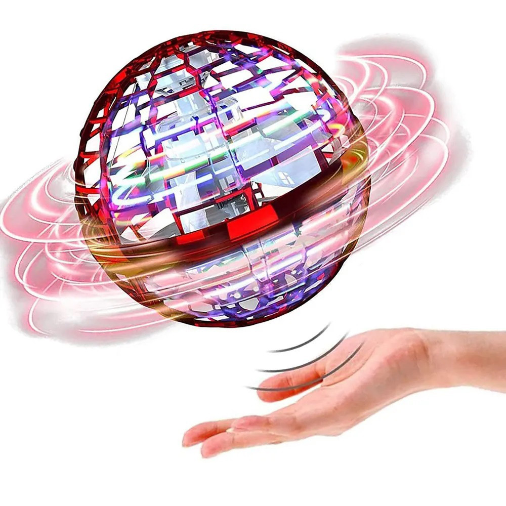 Літаючий м'ячик куля FlyNova Pro Gyrosphere, Світиться спіннер FLY, Куля бумеранг HC-75 Львів - фото 4