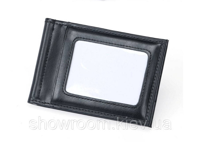 Мужской кожаный зажим для денег на магните Leather Collection (2770) Киев - изображение 1