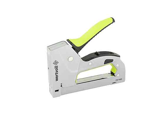 WERTVOLL Степлер ресорний WERTVOLL скоба R53 4-14 мм 4-14 мм, корпус метал/ергоном TPR FX-1103 Київ