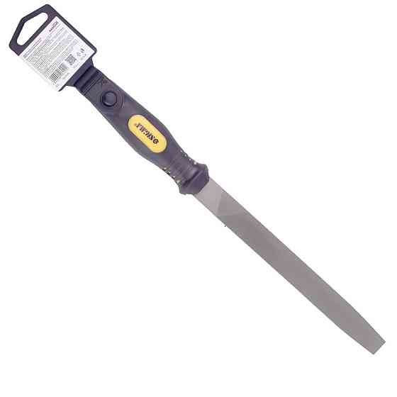 Напилок плоский 200 мм No2 двокомпонентна ручка SIGMA (4406241) Київ