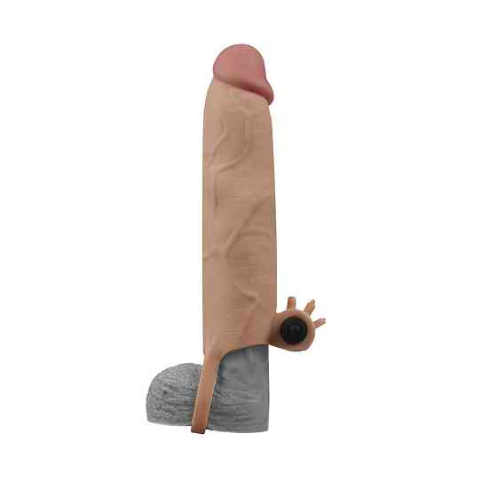 Насадка на член - Pleasure X-Tender Vibrating Penis Sleeve Add 3