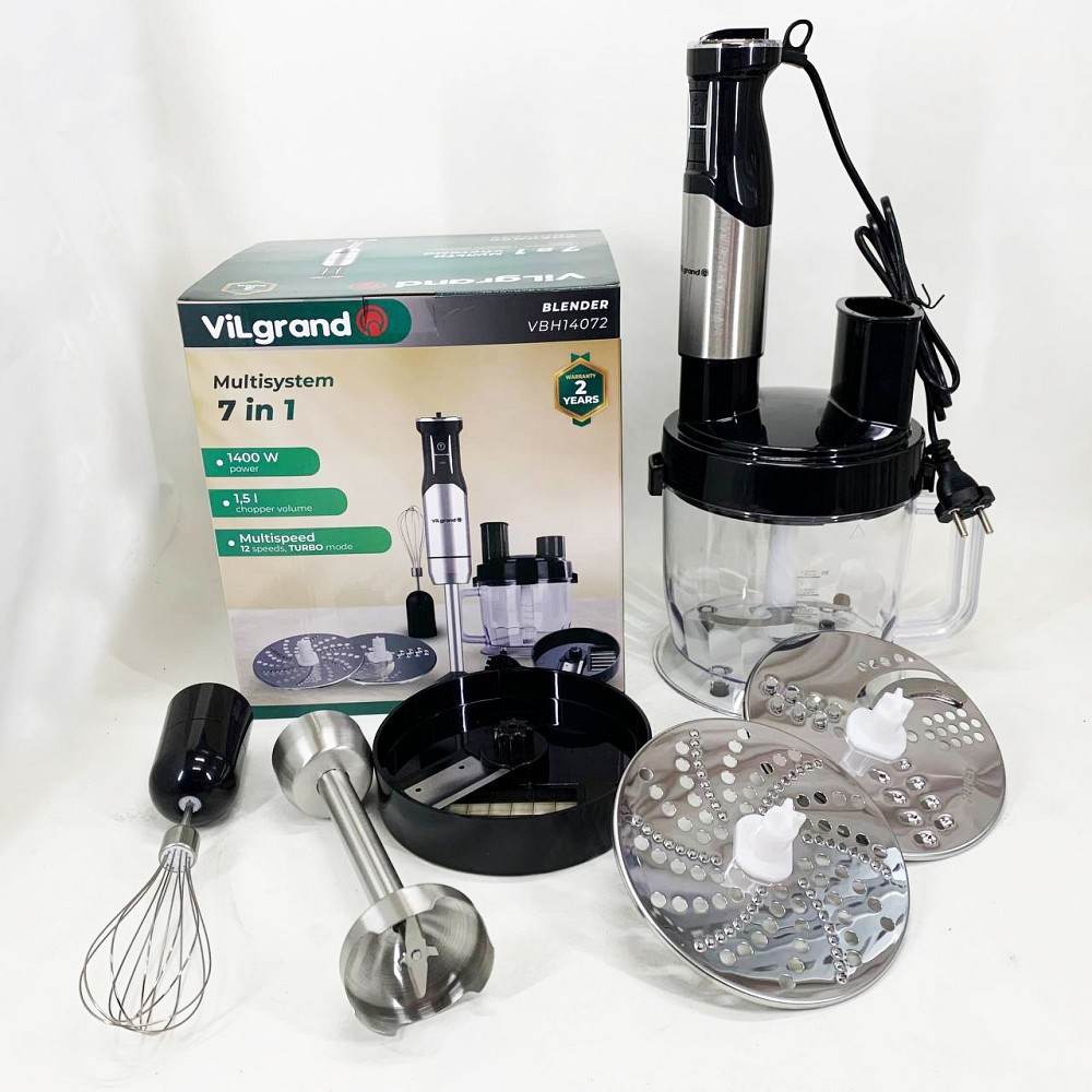 Погружной блендер для домашних нужд, Блендер измельчитель для коктейлей крем-суп HL-13 Львов - изображение 10