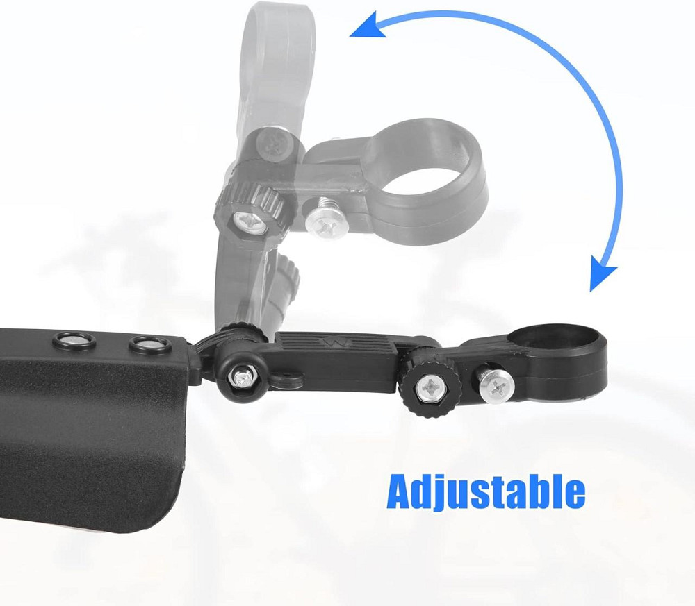 Сині велокрила з ударостійкого пластику для велосипеда Київ - фото 5