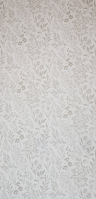 Обои виниловые на флизелине Rasch County Living метровые цветы мелкие прованс бледно зеленые на белом Киев - изображение 2