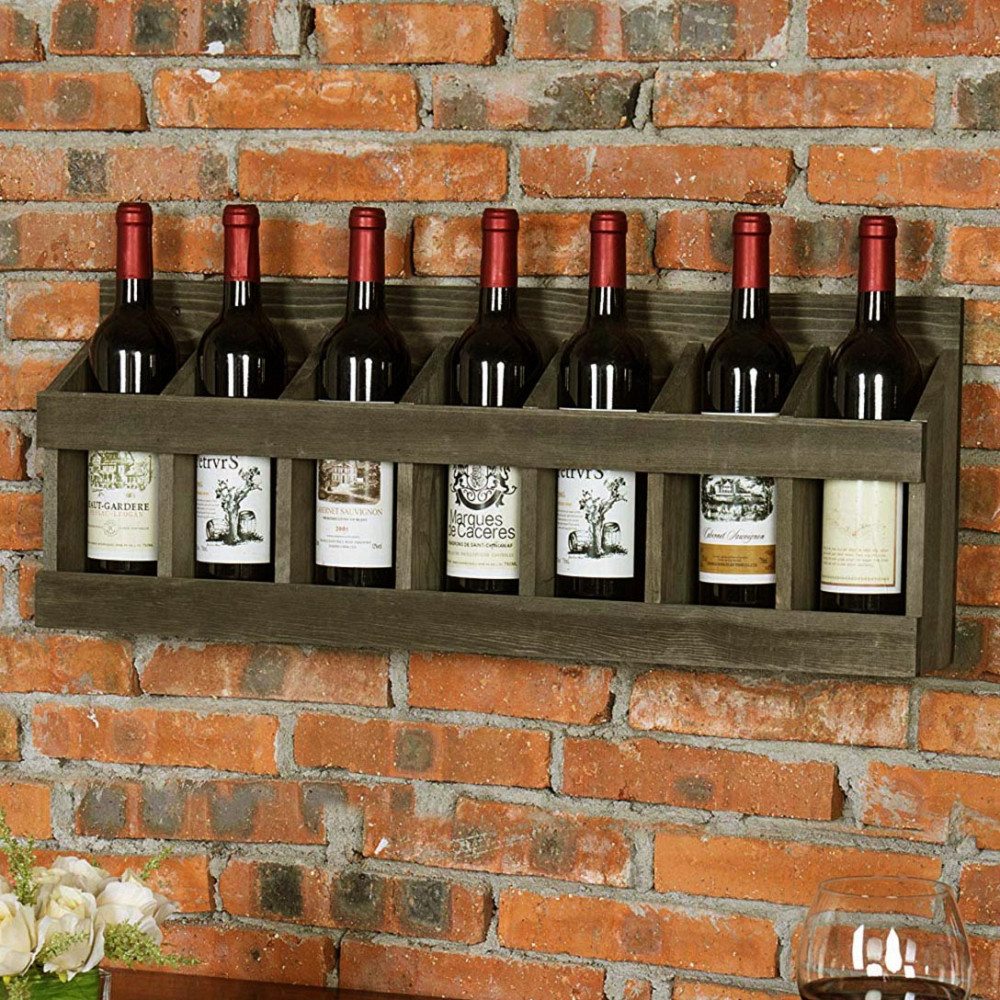 Настінна винна полиця "Сумото" моріон Миколаїв - фото 1