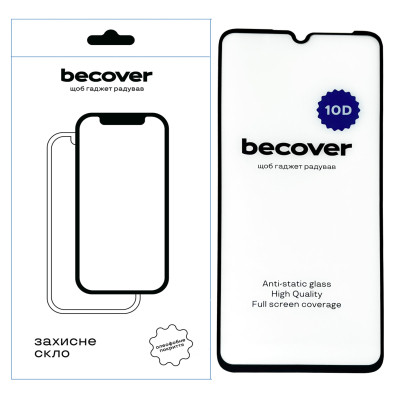 Стекло защитное BeCover Samsung Galaxy A05 SM-A055/A05s SM-A057 10D Black (711348) Винница - изображение 1