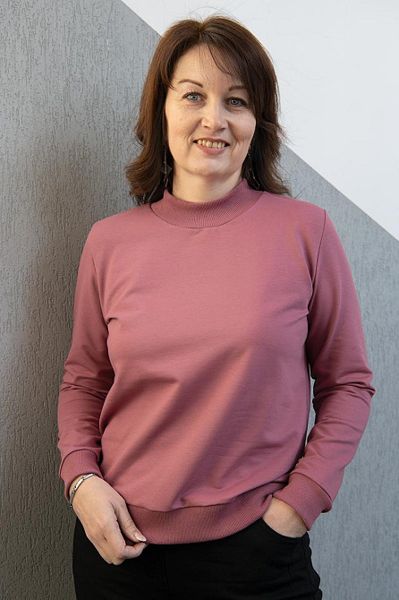 Свитшот женский( водолазка, графитовый, пепельно-розовый), топ Киев - изображение 3