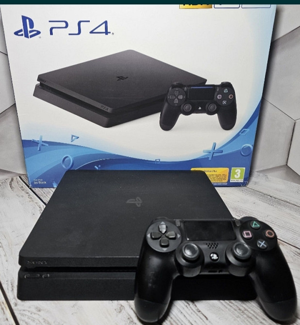 Приставка Sony PlayStation 4 Slim 1TB PS4 . Киев - изображение 2