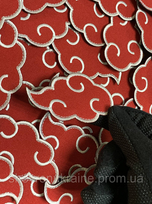 Шеврон Облако Акацки (Форма контурная. На липучке) Размер 5x8см Киев - изображение 4