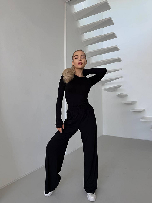 Жіночий прогулянковий костюм двійка турецька віскоза Одеса - фото 3