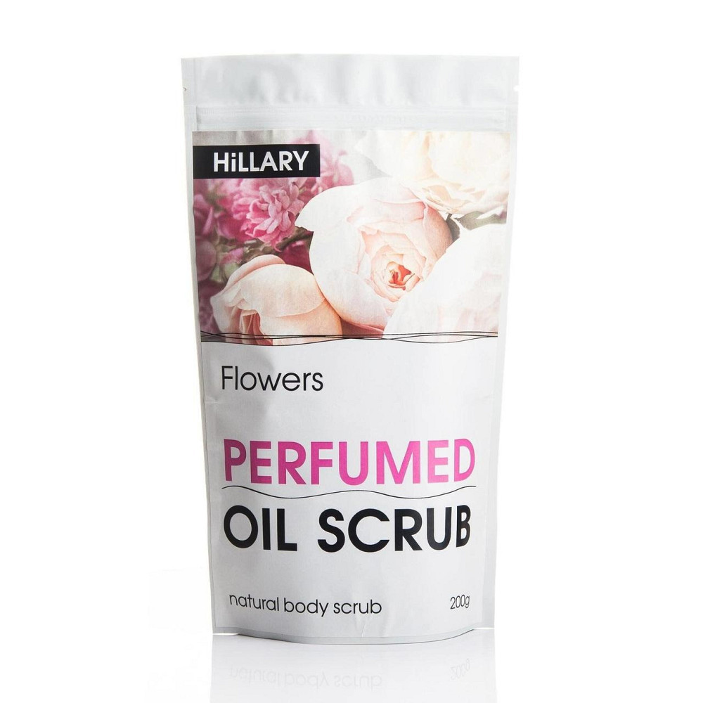 Шиммер крем-гель Hillary Shimmer cream-gel + Парфумований скраб для тіла Hillary Perfumed Oil Scrub Flowers Київ - фото 4