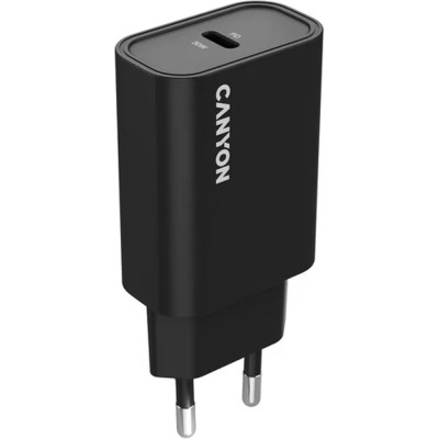 Зарядное устройство Canyon USB-C PD30W OnCharge Black (CNE-CHA30CLB) Винница - изображение 1