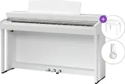 Піаніно (синтезатор) Kawai CN301 SET Pianino cyfrowe Premium Satin White Київ - фото 1