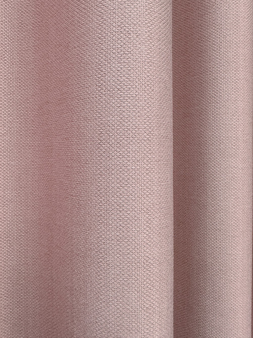 Комплект готових штор VR-Textil Шеніл однотонний № 2085ш Рожевий 200х270 см 2 шт (32-496) Київ - фото 8