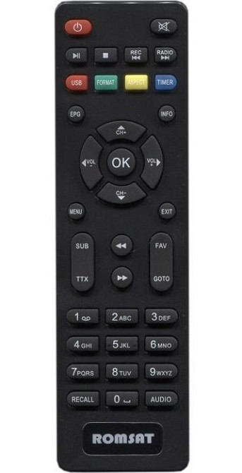 Пульт д/в Romsat 8005 Вінниця - фото 1