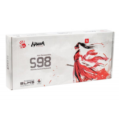 Клавиатура A4Tech Bloody S98 RGB Red Switch USB Naraka (4711421000383) Винница - изображение 7