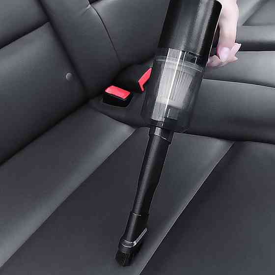 Автомобильный пылесос Vacuum cleaner + Подарок ФМ-трансмиттер CAR X8 BT / Аккумуляторный пылесос с насадками Киев