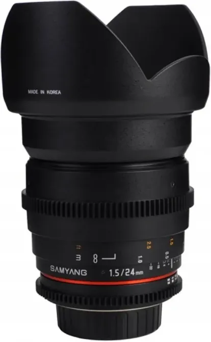Об'єктив Samyang 24mm T1.5 V-DSLR ED AS IF UMC (Pentax) Київ - фото 1