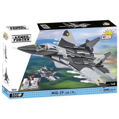 Конструктор Cobi Літак МіГ-29 (UA/PL) Fulcrum, 550 деталей (COBI-5840) Вінниця - фото 1