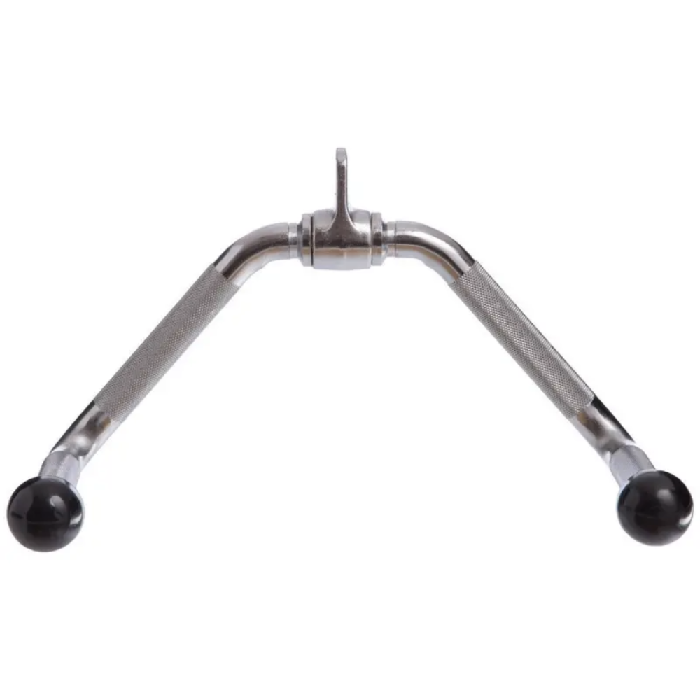 Ручка для нижньої тяги York Fitness Multi-Purpose багатофункціональна з гумовими наконечниками, хром Киев - изображение 2