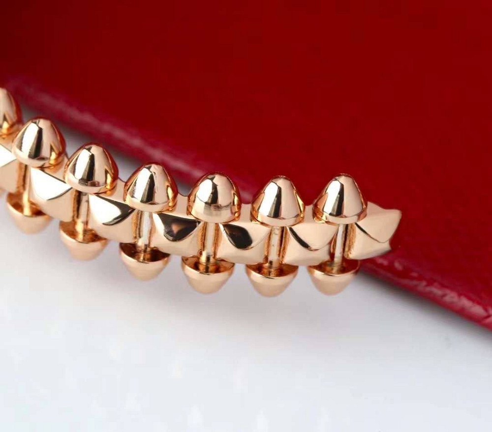 Cartier сережки біле, лимонне, рожеве золото Одеса - фото 5