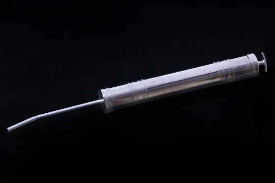 Шприц для залива масла Intertool 1000мл со шлангом и трубкой Винница