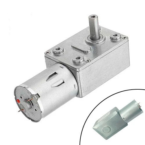 Червячный мотор JGY-370 12В для DIY и робототехники Киев - изображение 7