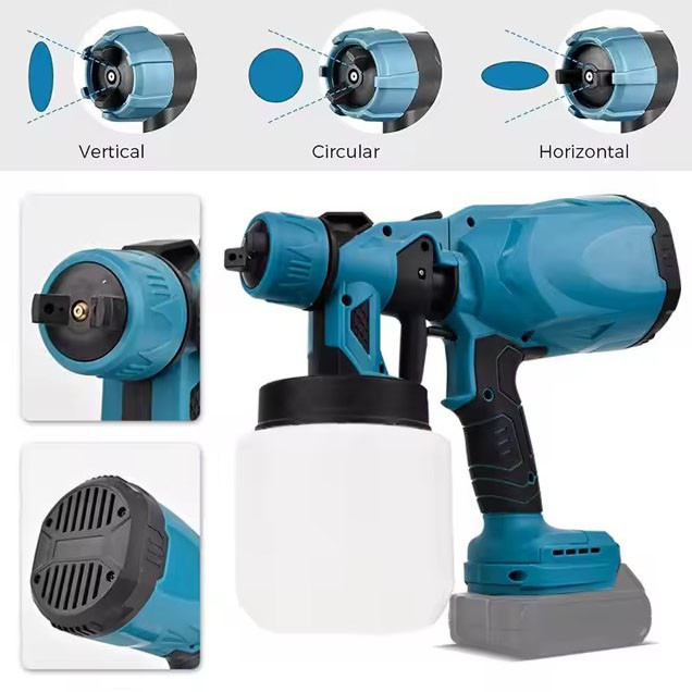 Акумуляторний фарборозпилювач P-002 Paint Spray Pot QE-43 Львів - фото 1