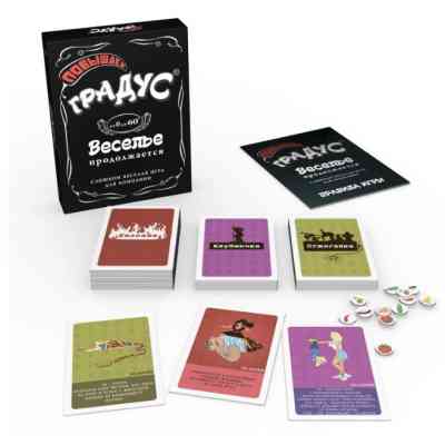 Настольная игра 18+ Bombat game Повышай Градус, русский (1000505) Винница