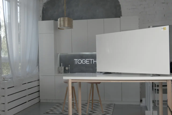 Обогреватель керамический Emby CHT-1000 с терморегулятором на 20 кв.м (Белый) Киев