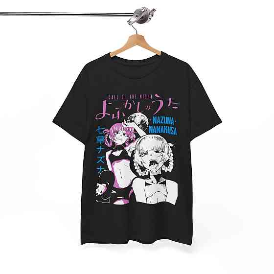 Футболка аниме Каваи Аниме Коу Йамори оверсайз (S/M/L) Черний AnimeJ0275 Днепр