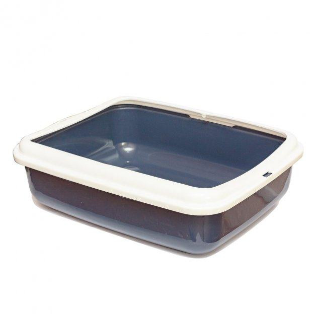 Відкритий туалет для котів Big, розмір 50 x 40 x 14.5 см Київ - фото 1