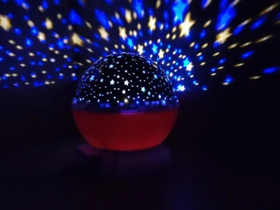 Нічник зоряне небо Star Master NEW BIG USB-кабель або 4 батарейки ААА, Створює проекції, що рухаютьс Київ