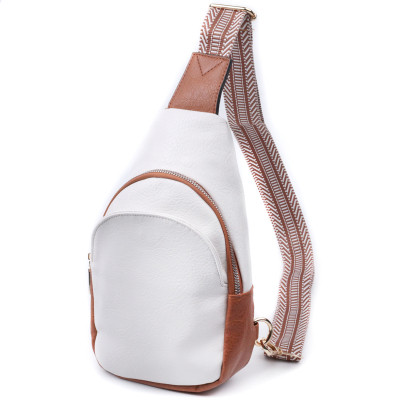 Сумка Vintage Жіноча через плече з екошкіри Біла (22779) Вінниця - фото 1