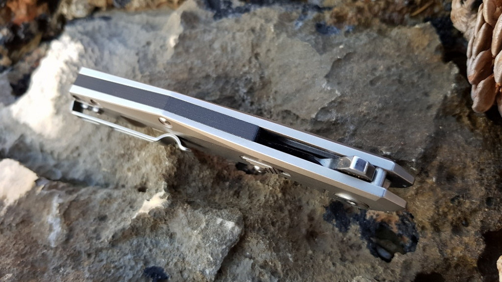 Ніж складаний туристичний Ruike P135-SF, (9.2 см) 14C28N / steel 420 сірий Київ - фото 7